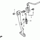 GB500 Подножка