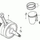 CR250R Коленвал
