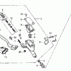 CR125R Fr. brake master cyl. 90-91