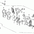 GB500 Передний тормозной суппорт