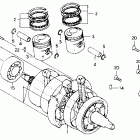 CB125TT Коленвал