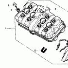 CBR600F Крышка головки цилиндров