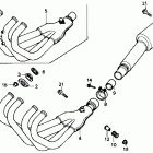 CBR600F Глушитель