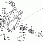 NX125 Воздухозаборник