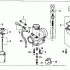 CR80R Карбюратор