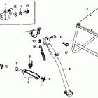 CR80R Подножки