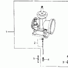 CR125R Carburetor optional kit 85-89