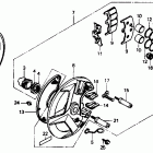 VTR250 Fr. brake caliper 88-89