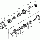 CR250R Водяной насос