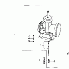 CR500R Carburetor o.p.kit 85-89