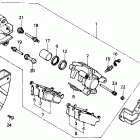 CR500R Rear brake caliper 87-89