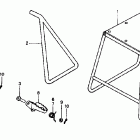 CR500R Подножка