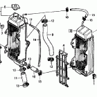 CR500R Radiator 89