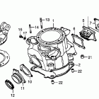 CR250R Cylinder head 86-89
