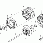 CR500R Сцепление