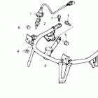 GL1500 Cowl stay 88-89