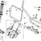 CR125R Handlebar @ steering stem