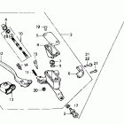 CR125R Главный тормозной цилиндр - передний