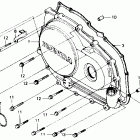 VF700C Крышка картера правая