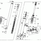 CBR1000F Передняя вилка