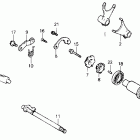 VT800C Вилка переключения передач