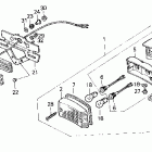 VT800C Фонарь задний