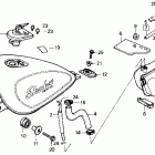 VT800C Топливный бак