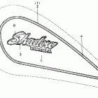 VT800C Наклейки