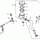 CBR1000F Задний тормозной цилидр