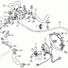 CBR1000F Радиатор