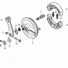 ZB50 Задний тормоз