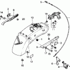 VT800C Заднее крыло
