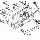 ZB50 Крышка картера правая