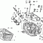 VT800C Rear cylinder