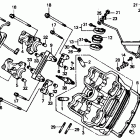 VTR250 Cylinder head (fr) 88