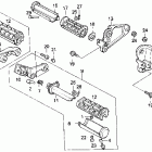 VT800C Подножки