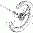 TLR200 Переднее колесо