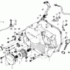 XL250R Крышка картера правая