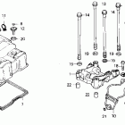 CMX450C Крышка головки цилиндров