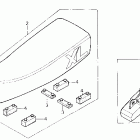 XL600R Сидение