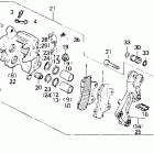 GL1200A Передний тормозной суппорт