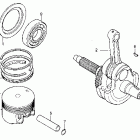XL600R Коленвал