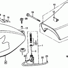 Z50R Fuel tank @ seat 86-87