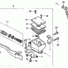 VF700C Главный тормозной цилиндр - передний