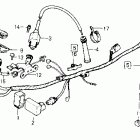 XL600R Wire harness @ ignition coil