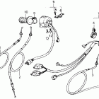 VFR700F2 Рулевые переключатели
