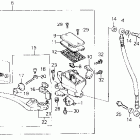 VFR700F2 Front brake master cylinder 87