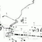 GL1200A Задний тормозной цилидр