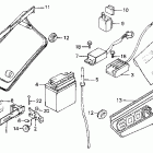 XL600R Side cover @ battery