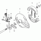 XL250R Задний тормоз